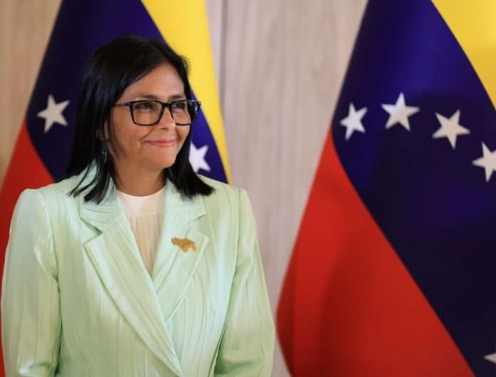 Delcy Rodríguez: hay que trabajar y dejar trabajar